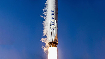 Falcon 9, Space Tourism HD wallpaper