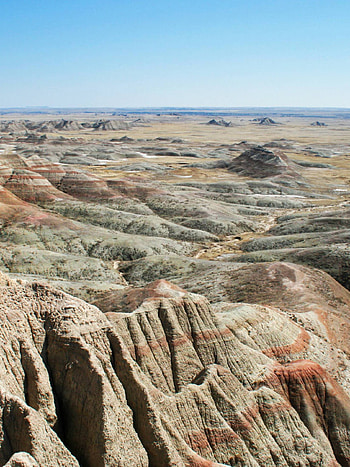 Badlands National Park, South Dakota wonder, , spectacle HD phone wallpaper