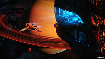 Taenaron - Siccar, planets, 3d, galaxy, space, Taenaron HD wallpaper