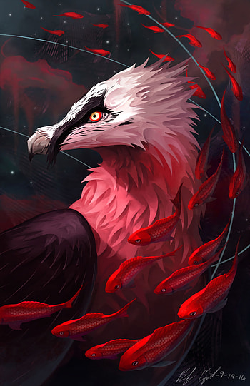 Art, Bird, Fiction, That's Incredible, Fish HD phone wallpaper