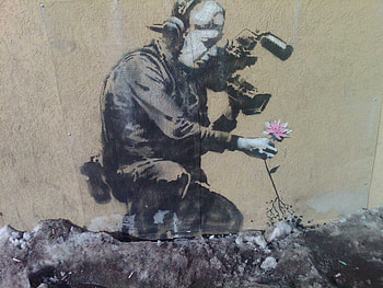 Graffiti Banksy , Banksy backgrounds, Street art , Urban art HD wallpaper