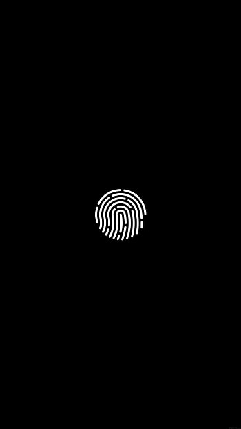 ... black and white fingerprint ... HD phone wallpaper