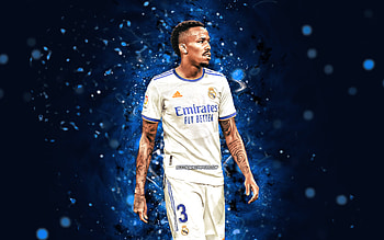 Eder Militao, brazilian, real madrid, football HD wallpaper