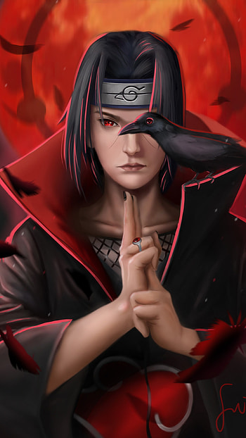 Itachi, Yatagarasu, Crow HD phone wallpaper