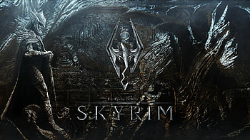 Skyrim , Art, Elder Scrolls V, Sky HD wallpaper