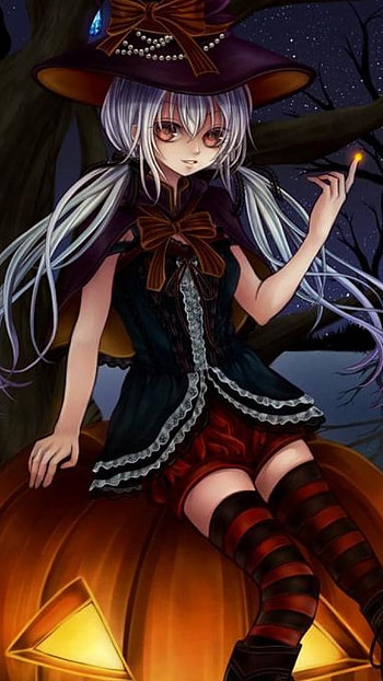 Anime, , halloween HD phone wallpaper