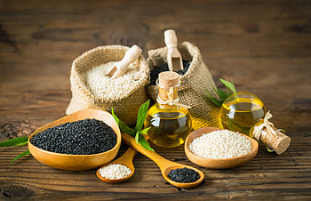 Healthy sesame seeds, Nutritional benefits, Superfood, Wellness HD wallpaper
