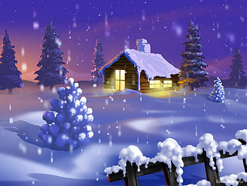 x mas, winter, god, holiday, snow, jesus HD wallpaper