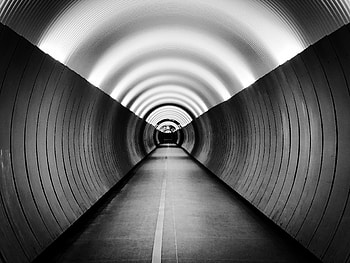 Markup, Bw, Chb, Tunnel HD wallpaper
