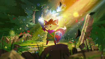 TUNIC, adventure, art, gaming, darksouls, Zelda, video_game, fox HD wallpaper