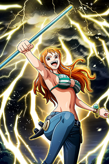 Nami, Anime, One Piece, Manga HD phone wallpaper