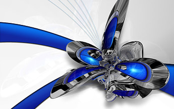 Shine, Light, 3D, Form, Alloy HD wallpaper