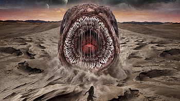 Sandworm, Planet Dune HD wallpaper