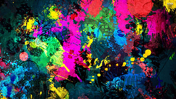 Paint Splatter Background HD wallpaper