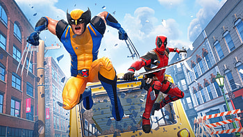 Fortnite Epic Showdown: Wolverine & Deadpool Ultra, Fortnite HD wallpaper