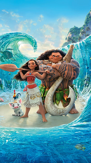 Moana (2022) movie HD phone wallpaper