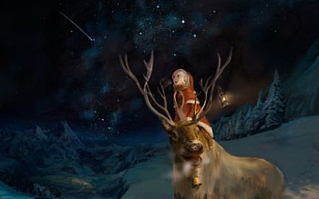 A Very late Merry Christmas, Cant think of a fourth, Shooting Star, Xmas, Christmas HD wallpaper