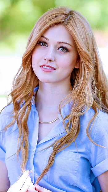 Katerina McNamara, hollywood actress, model, cute face HD phone wallpaper