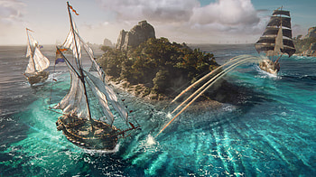 Skull And Bones 2018, skull-and-bones, 2018-games, games, ps-games, pc-games, xbox-games, pirates, ship, artwork, digital-art HD wallpaper
