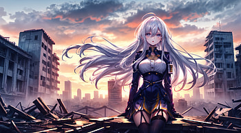 Anime 86, anime-86, anime-girl, anime, netflix, artist, artwork, digital-art, pixiv HD wallpaper