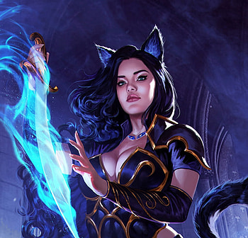 Spellblade, fantasy, ears, cat, girl, luminis, caterina kalymniou HD wallpaper