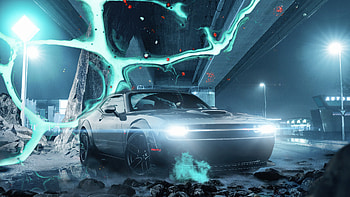 Dodge Challenger Srt Energy , dodge-challenger, dodge, cars, behance HD wallpaper