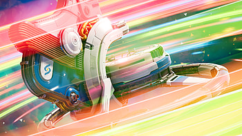 Starseeker: Astroneer Expeditions — Neon Slipstream, Video Game HD wallpaper