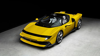 2026 Ferrari 849 Testarossa Spider, Convertible, Hybrid, Turbo, V8, car HD wallpaper