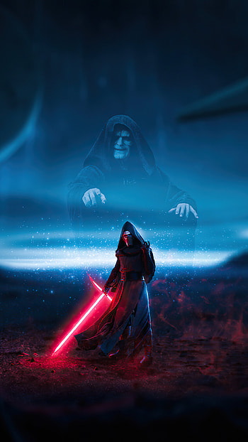 Emperor Palpatine, Kylo Ren HD phone wallpaper