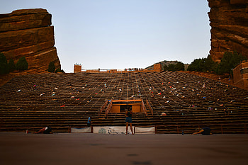 Red Rocks Amphitheatre, Travels, Financial loss, Venue aid HD wallpaper