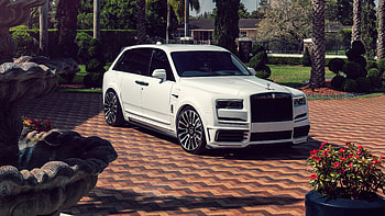 White, Rolls-Royce, Cullinan Cars HD wallpaper