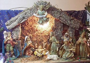 creche , noel, creche HD wallpaper