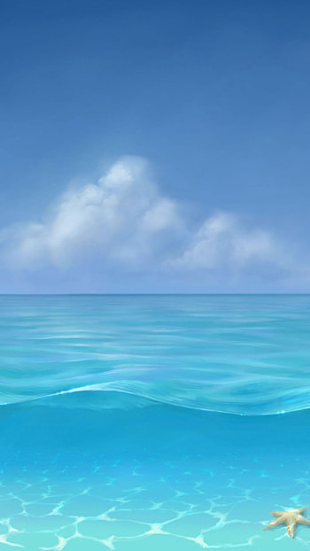 Light Blue, Beach HD phone wallpaper