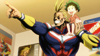 Anime, My Hero Academia: You're Next, My Hero Academia, All Might, Izuku Midoriya HD wallpaper