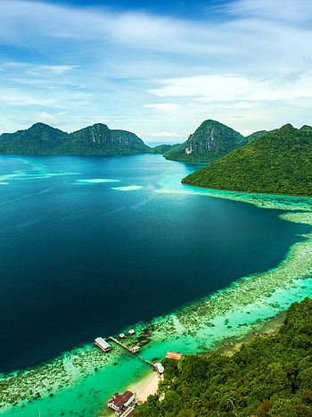 Island, Tropical island seascape, , Serene beauty HD phone wallpaper