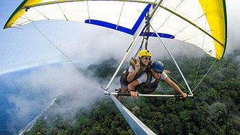 Tandem, Hang Gliding HD wallpaper