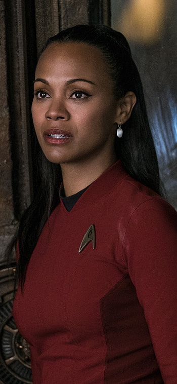 Zoe Saldana, Star Trek Beyond, Epic movie, Exciting adventure HD phone wallpaper