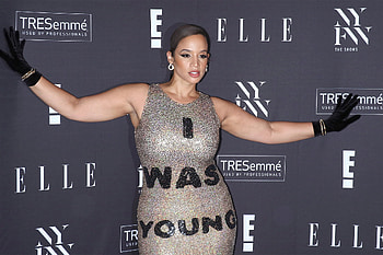 Dascha Polanco fashion week, Statement-making dress, Style inspiration, Red carpet look HD wallpaper