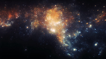 Abstract, Glare, Fractal, Nebula, Cloud HD wallpaper