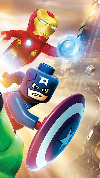Captain America, Lego HD phone wallpaper