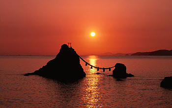Landscape, Sunset, Sea HD wallpaper