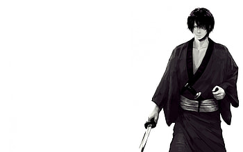 Takasugi, villian, gintoki, anime, samurai, gintama HD wallpaper