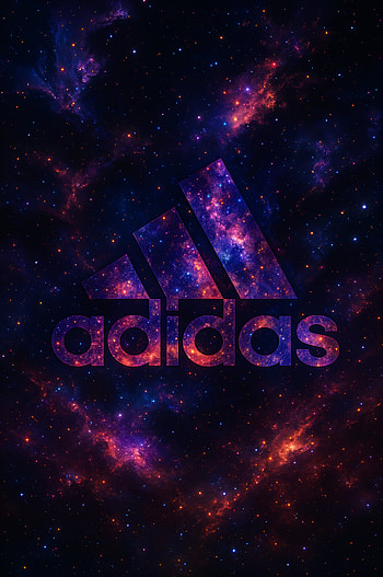 Adidas Galaxy , logo, space, galaxy, Stars HD phone wallpaper