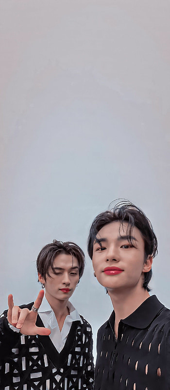 Hyunjin, Lee Know , Artistic design, Artofit collection HD phone wallpaper