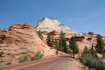 Nature, Usa, Road, Park, United States, Zion HD wallpaper