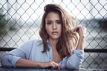 Jessica Alba, hair, 2017 HD wallpaper