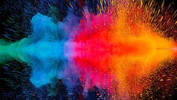 Colorful Dispersion HD wallpaper