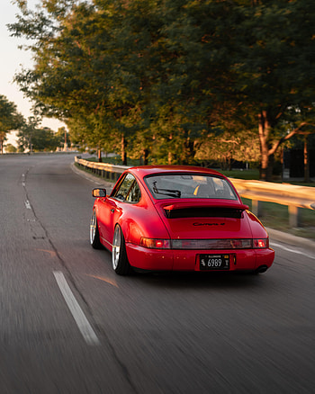 Sports, Porsche, Cars, Road, Car, Sports Car, Porsche Carrera 4 HD phone wallpaper