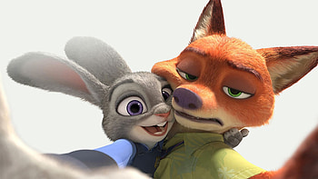 Zootopia, Nick Wilde, Judy Hopps, Movie HD wallpaper