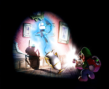 Luigi's Mansion: Dark Moon Box Art & Artwork . HD wallpaper